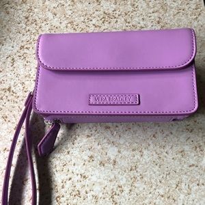 Vera Bradley Faux Leather IPhone Wristlet Wallet
